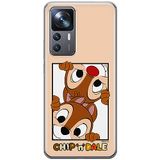 ERT GROUP mobiel telefoonhoesje voor Xiaomi 12T/ 12T pro/ K50 Ultra origineel en officieel erkend Disney patroon Chip & Dale 005, hoesje is gemaakt van TPU