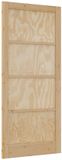 vidaXL Interne Deur 93 x 211 cm Multiplex Naturel
