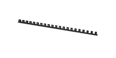 Q-CONNECT Binding Comb 8mm Black 100 pcs