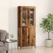 vidaXL Highboard Oud Hout 69,5 x 34 x 180 cm