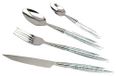 TB 30970002 Schuim, 24-delig, bestekset, kleur-transparant
