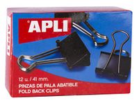 APLI 11951 - Opvouwbare schoppenklem 41 mm 12 u.