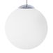 Beliani BARROW Hanglamp - Wit - Glas