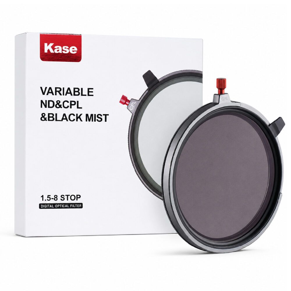 Kase Variable ND 1.5-8 & CPL & Black Mist 3-in-1 86mm filter