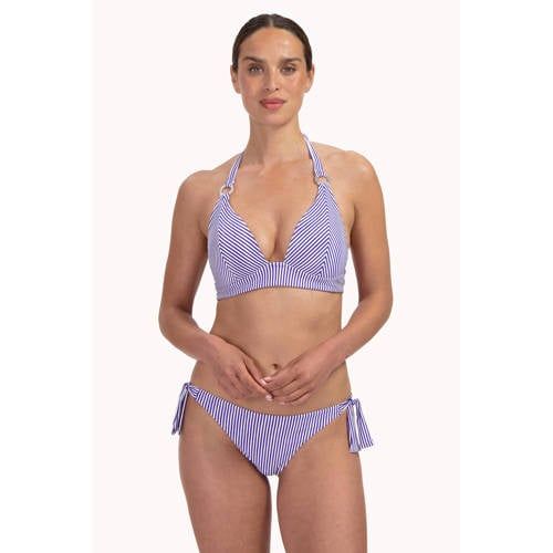 Cyell strik bikinibroekje blauw/wit