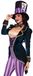 Leg Avenue Classic Mad Hatter Women’s Jumpsuit Costume – Size M – Multicolor