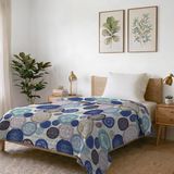 Zomer quilt "FANTASY" bedrukt, Murrine, 220x270cm