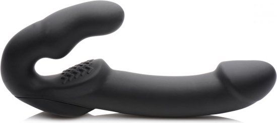 Strap U Evoke Vibrerende Strapless Strap-On - Zwart