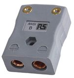 RS PRO Standaardgrootte thermoelement-connector voor thermoelement type B