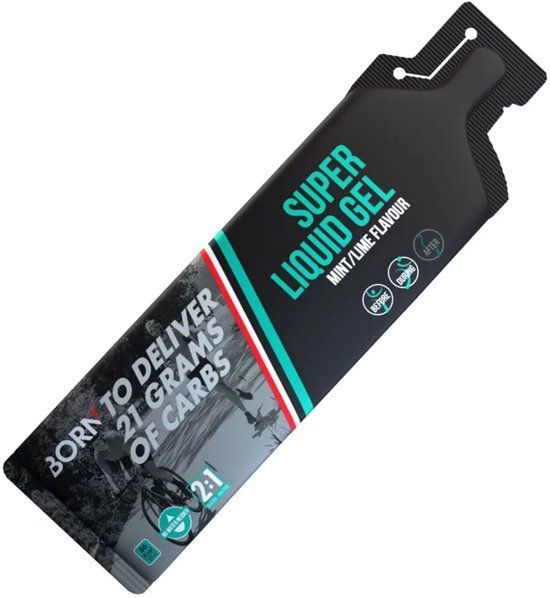 Born Super Liquid Energierepen Munt & Limoen 55ml 12 Eenheden