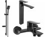 Mexen Alexa DS62 set de bain, noir