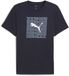 Puma T-shirt à manches courtes Graphic Box Bleu M Homme