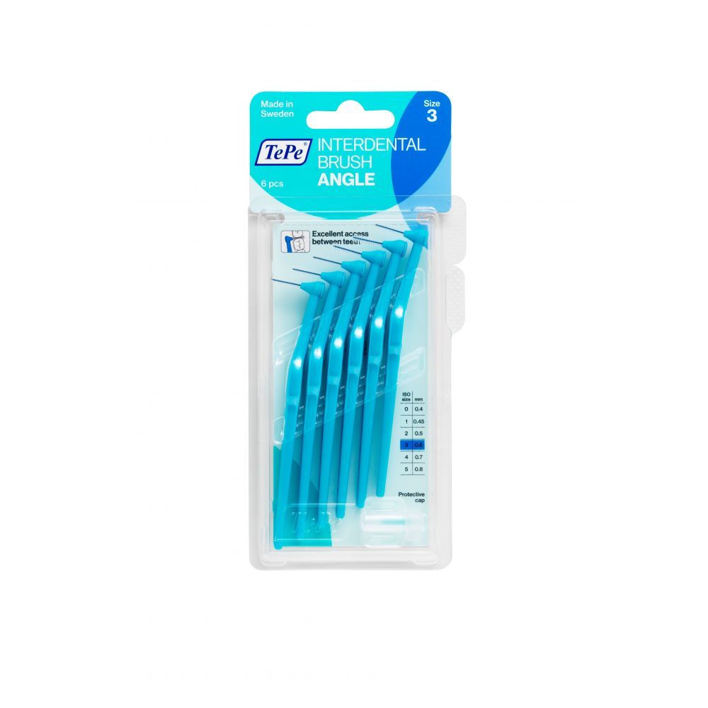 TePe Interdentale Rager Angle Blauw 0.6mm - 7317400011561