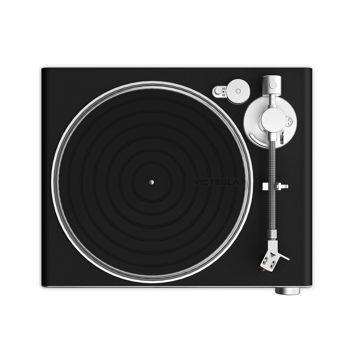 Victrola Stream Carbon Draaitafel - Zwart/Zilver - Riem Aandrijving - Sonos Connected