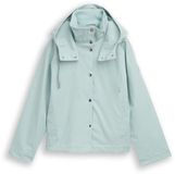 Tom Tailor - Ultralichte korte parka van waterafstotend materiaal - Maat XL - blue haze