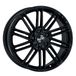 MAK LEIPZIG 9.5x21 5x130 ET68 Noir Brillant