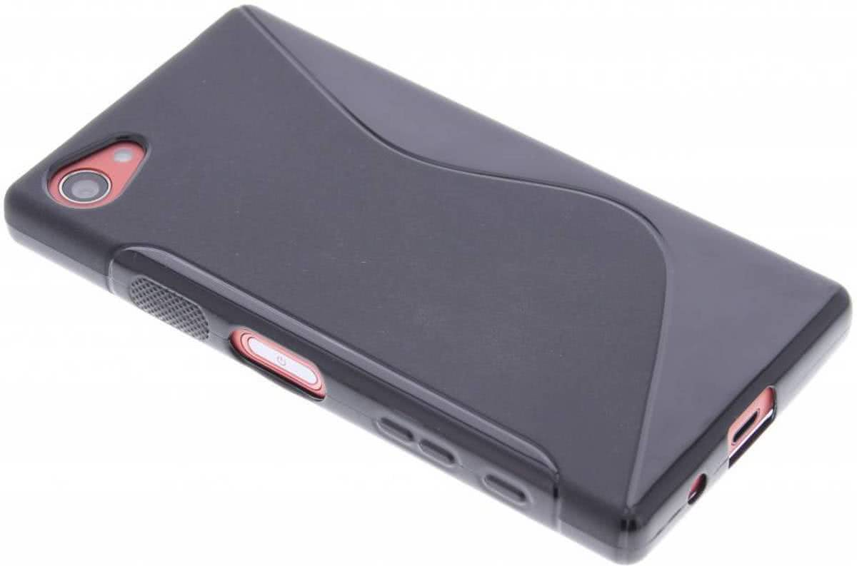 - Zwart S-line TPU hoesje Sony Xperia Z5 Compact Telefoonhoesje
