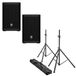 Electro-Voice ZLX-8P G2 paire d'enceintes actives avec pieds