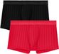 HOM Boxershorts 'Boxers Briefs Chic' rood/zwart