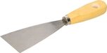 Bruder Mannesmann Plamuurmes - werkbreedte 60 mm - conisch geslepen staal - houten greep