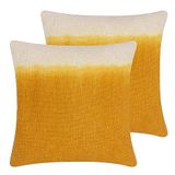 furn. Mizu vierkante polyester gevulde kussens Twin Pack