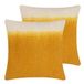 furn. Mizu vierkante polyester gevulde kussens Twin Pack