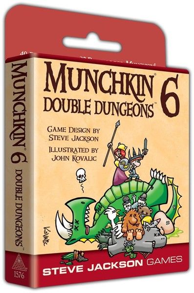 Steve Jackson Games Munchkin 6 Double Dungeons