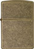 Zippo Flat Bottom Antique Brass 60001567 Lighter