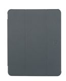 Tucano Satin Hoesje iPad Air 13 (M2-M4) – Militaire Standaard Getest – Voorkant Verandert in Houder – Intern Vak voor Apple Pencil - Zwart