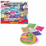 Lexibook CRMIXD2LXB modelleerset in verschillende texturen, roze, groen, geel, paars, blauw, zilver, goudkleurig
