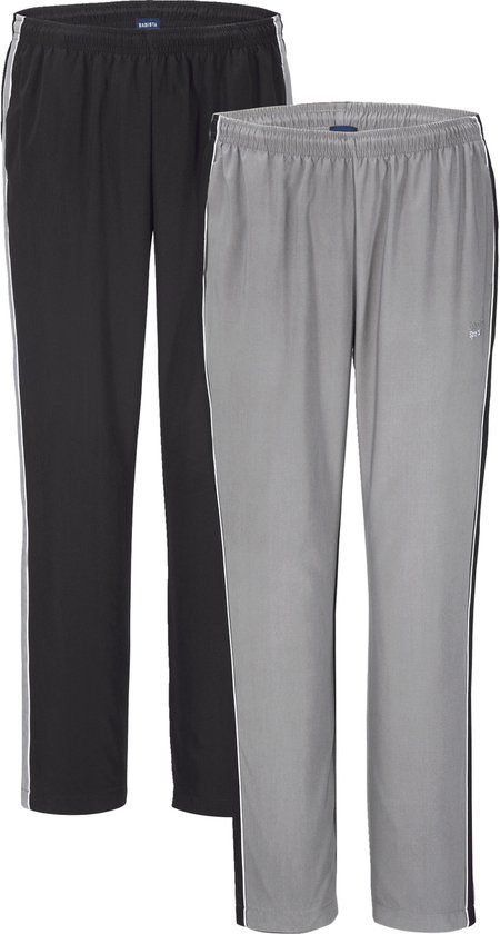 Babista Herren Joggingbroek, Set Van 2 - 60 - Grijs - Plus Size