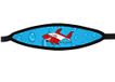 Best Divers neopreen riem, klittenbandsluiting, Hai Sub