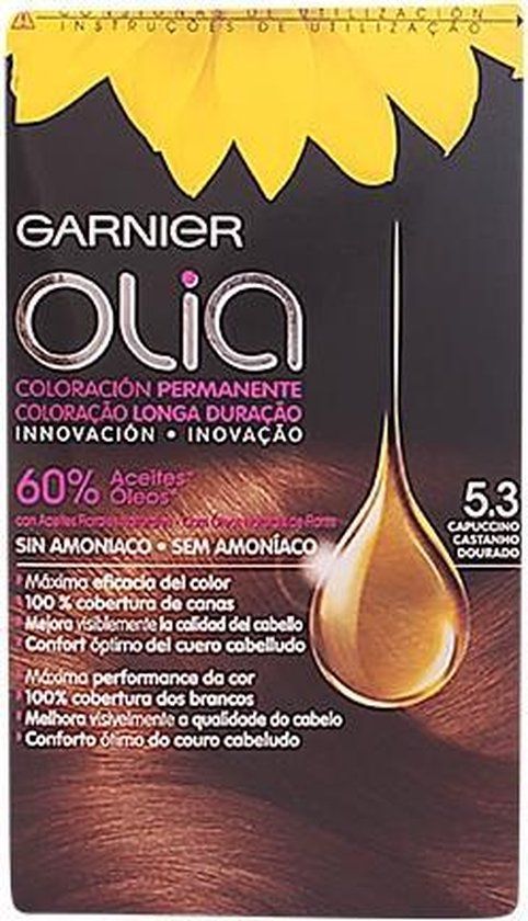 L'Oréal Olia Coloracion Permanente #5.3 Capuccino - 4 stuks
