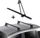 ORION Porte-vélos + barres de toit VDP EVO en acier, compatibles avec la Mazda CX-7 (ER) 5 portes 2006-2012