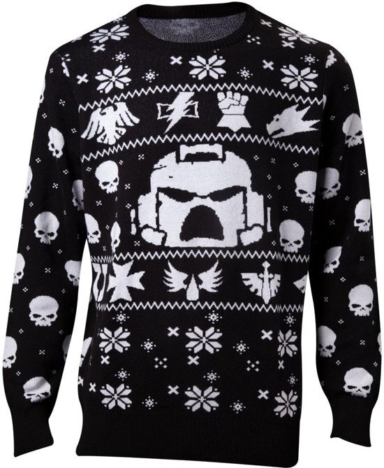 Difuzed Warhammer 40K - Space Marines X-mas Men s Sweater - XL