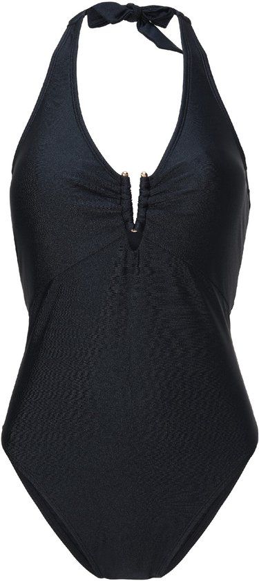 LingaDore Halter Badpak Zwart Maat 38