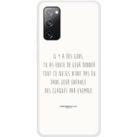Samsung Bedrukt siliconen hoesje compatibel met Galaxy S20 FE Citation 01