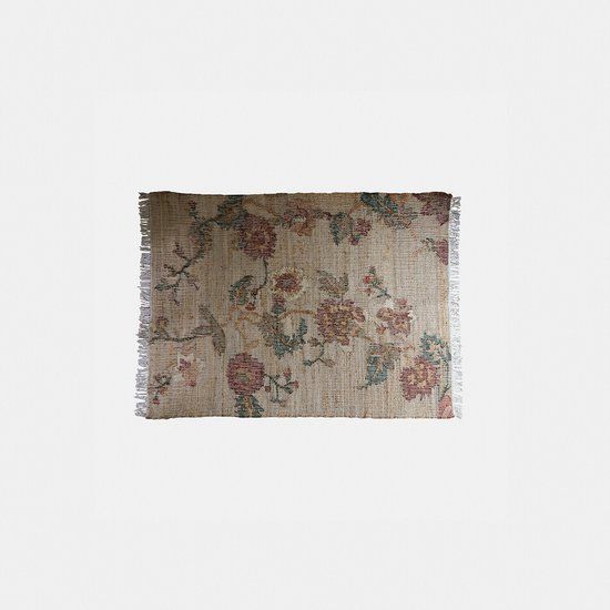 LOBERON Vloerkleed Caléndoro bont Katoen Rechthoekig Landelijk 200x140 cm