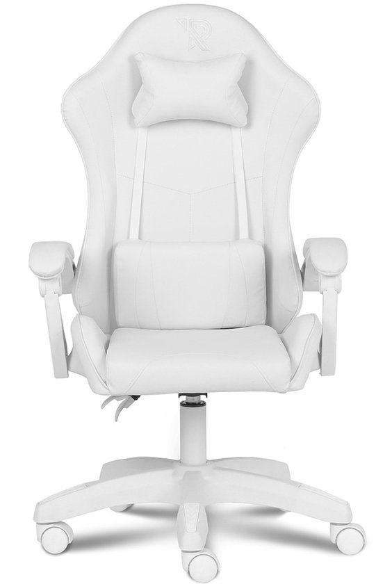 Ranqer Apollo Gaming Chair - White - Adjustable Height - With Armrest