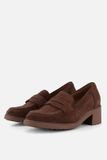 Gabor Mules et mocassins pour femme 4007.01 en daim marron, marron, 38 EU