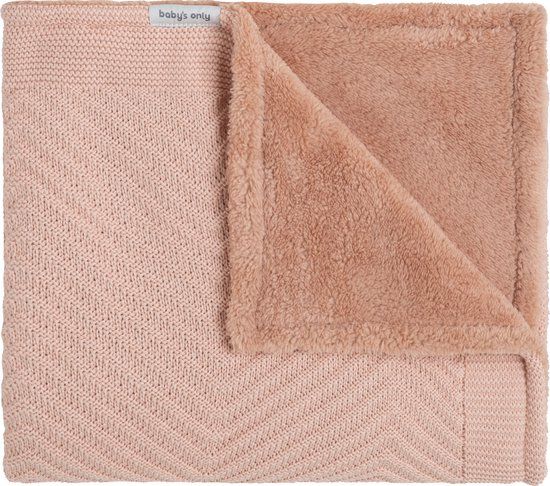 Baby's Only Ledikantdeken Grace Teddy - Blush - 100x135cm - 2.4 TOG