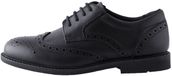 Next Jongens Leren brogue-schoolschoenen met veters - Zwart