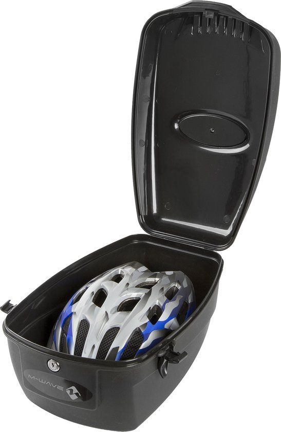 M-Wave Amsterdam Box - Rear Bike Basket - 17L - Black