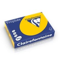 Clairefontaine Gekleurd Papier Zonnebloemgeel 160 grams A4 (250 vel)