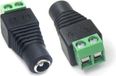 XtendLan Adaptateur d'alimentation, connecteur/vis - FEMELLE 5,5/2,1mm (de l'alimentation) vers bloc de jonction à vis