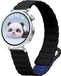 kwmobile bracelet de montre de sport pour Huawei Watch GT5 41mm / GT5 Pro 42mm bracelet - bracelet de montre connectée ou de suivi d'activité - avec fermeture magnétique - en noir
