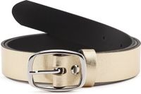 Merry Style Ladeheid Dames Kledingriem - Riem - Broekriem - Verstelbaar - Leer - MS-EL-D41 - Goud - 85 cm