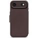DECODED 2-in-1 Leren Detachable Wallet Hoesje Geschikt voor iPhone Air - Magnetisch Afneembaar - met Pasjeshouder - Premium ECCO Leer - Geschikt voor MagSafe - Bruin
