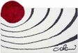 Grund COLANI Exclusieve designer badmat 100% polyacryl ultra soft antislip Öko-Tex gecertificeerd 5 jaar garantie, Colani 2 badmat 80 x 150 cm wit