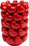 Kare Design Vaas Rood Porselein 33 cm